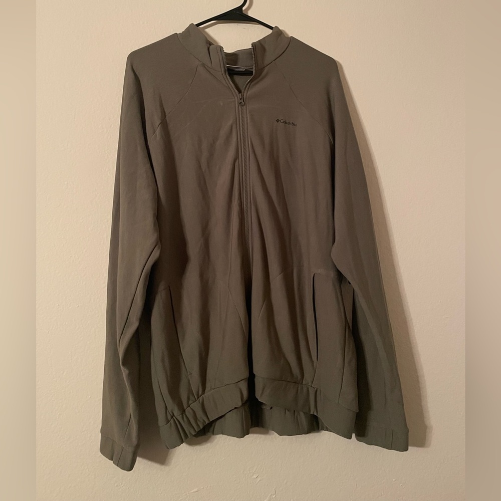 Columbia Soft-knit frontzip shirt NWT